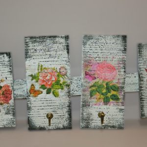 Floral design Wooden hangers