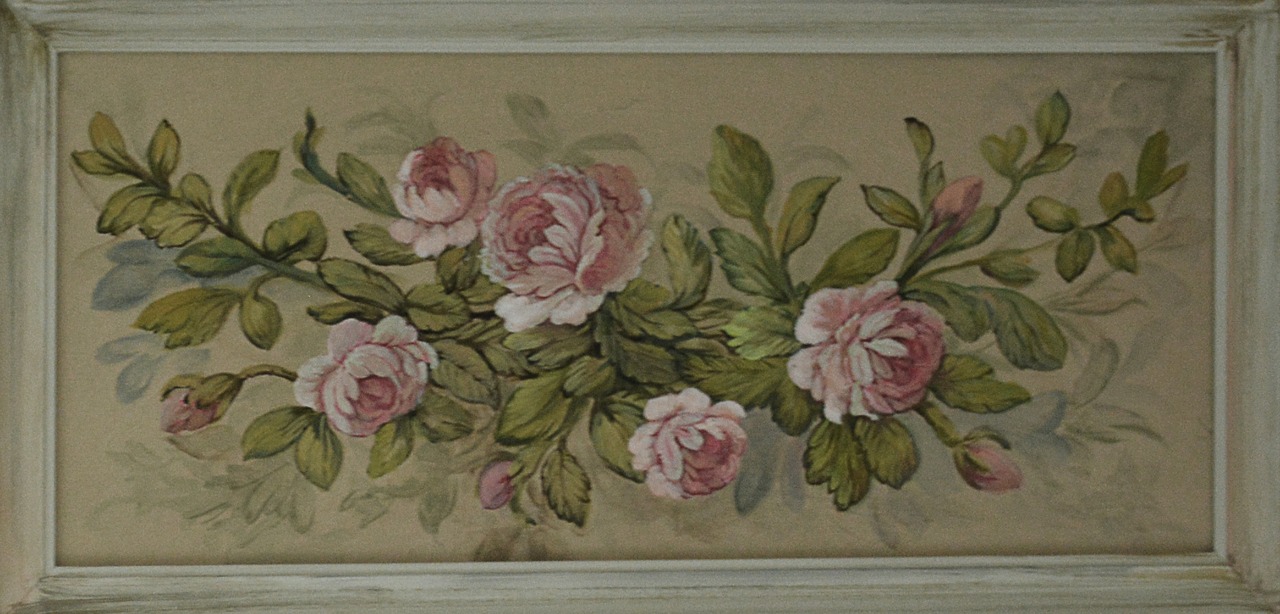 Tableau Rose Vintage